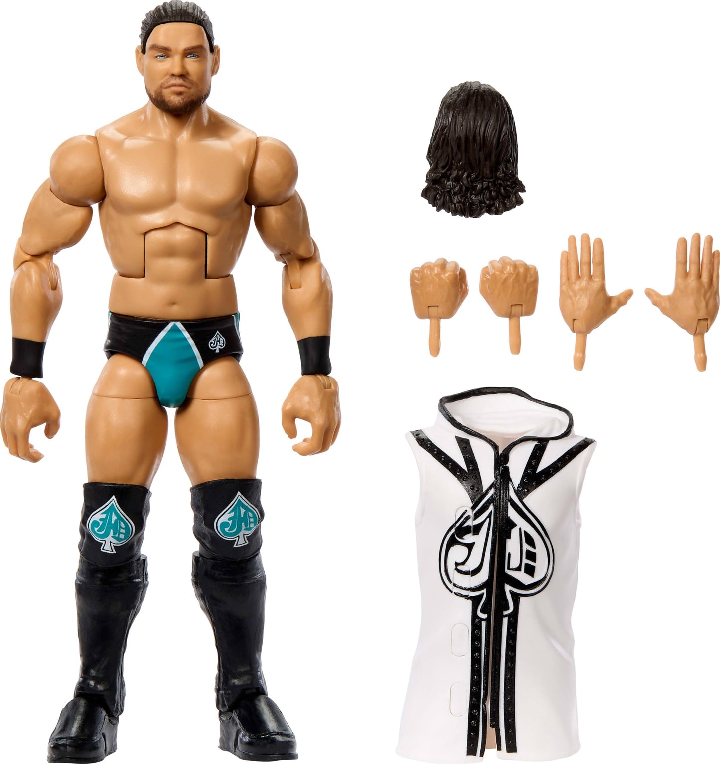 Mattel WWE Elite JD McDonagh Figure – 6-Inch Collectible with 25 Points of Articulation
