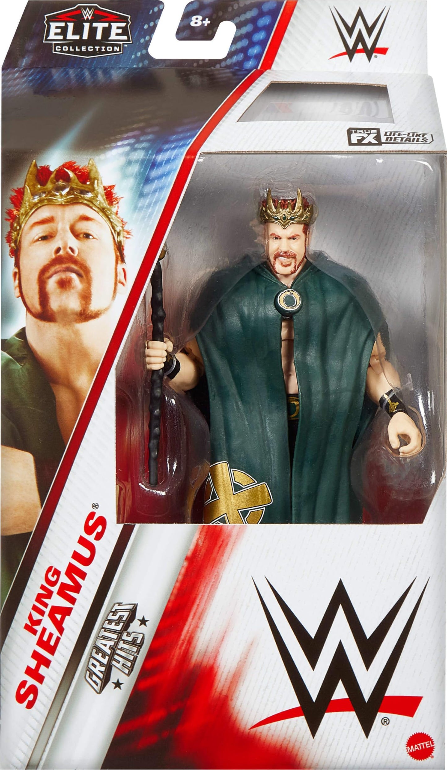 Mattel WWE Elite King Sheamus Figure – Greatest Hits 2025, 6-Inch, 25 Points of Articulation
