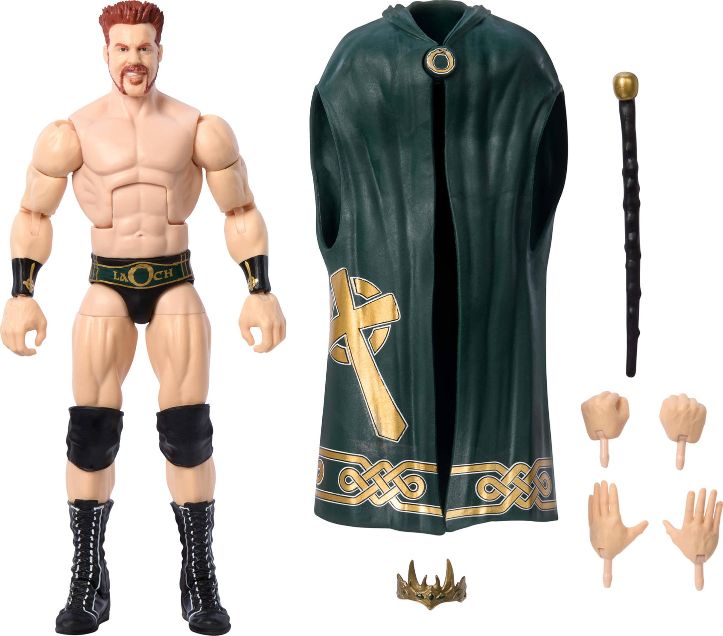 Mattel WWE Elite King Sheamus Figure – Greatest Hits 2025, 6-Inch, 25 Points of Articulation