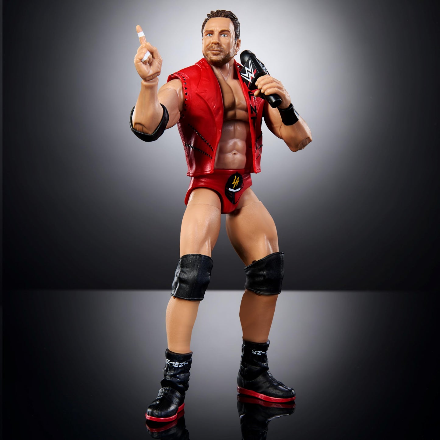 Mattel WWE Elite Collection LA Knight Figure – 6-Inch Collectible, 25 Points of Articulation, Swappable Hands (Series 108)