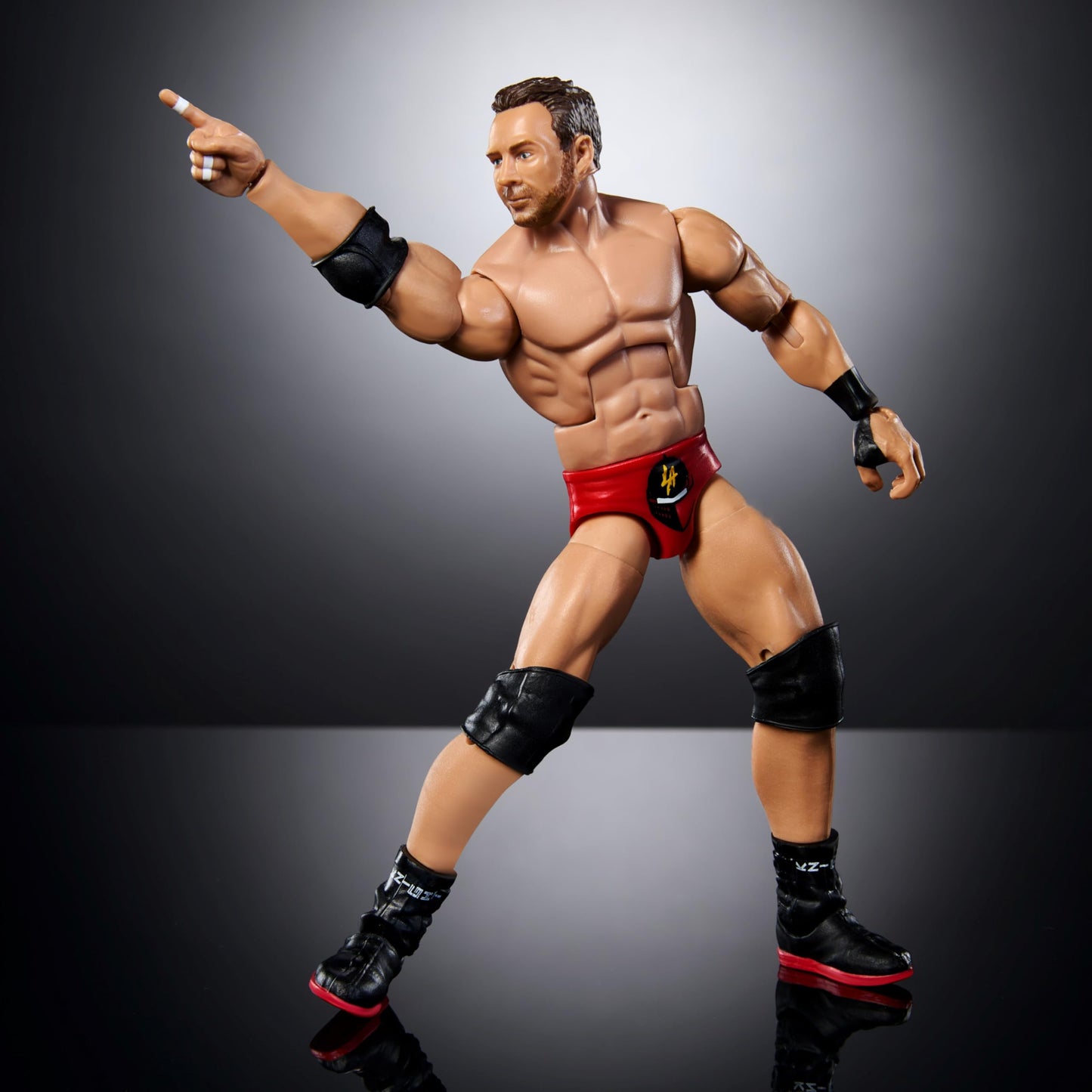 Mattel WWE Elite Collection LA Knight Figure – 6-Inch Collectible, 25 Points of Articulation, Swappable Hands (Series 108)