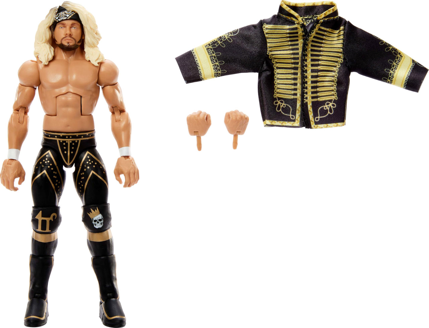 Mattel WWE Elite Lexis King Figure - 6-Inch, 25 Articulation, Swappable Hands | Series 116