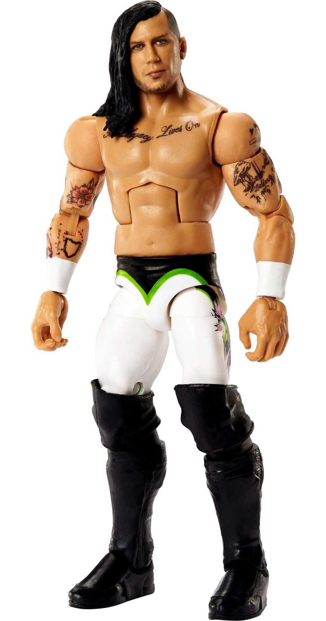 Mattel WWE Elite Nash Carter 6-Inch Action Figure – Series 94, 25 Points of Articulation