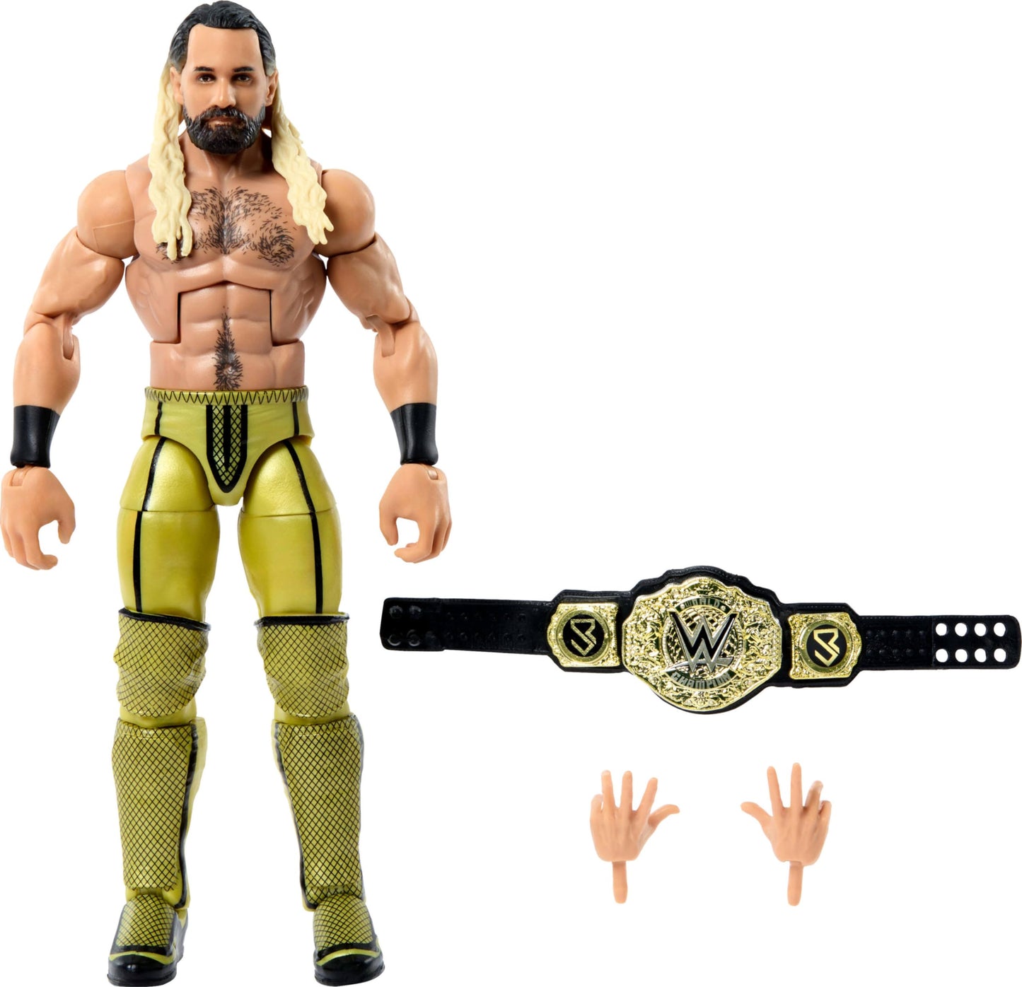 Mattel WWE Elite Series 109 Seth Rollins Action Figure – 6-Inch, 25 Points of Articulation