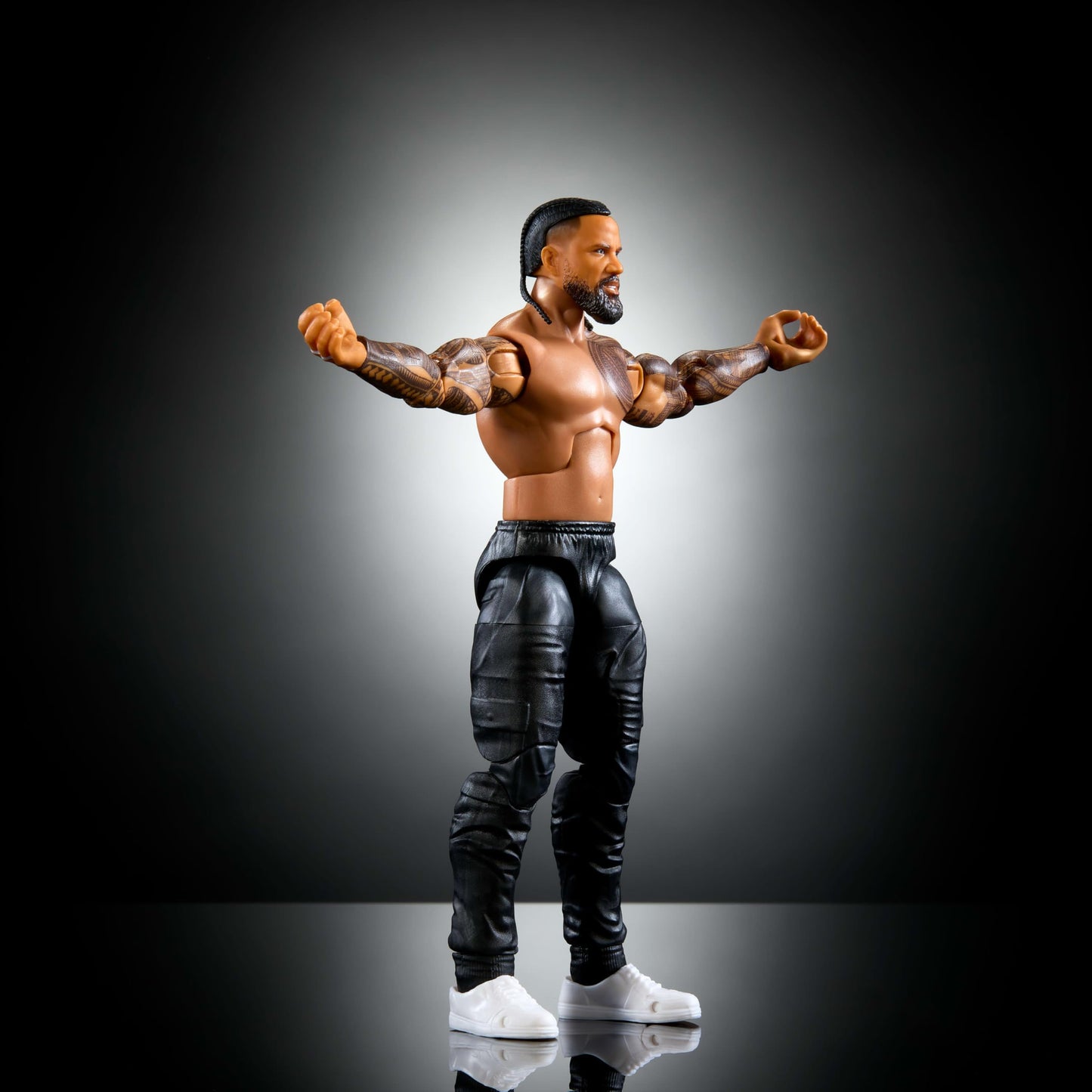 Mattel WWE Elite Series 114 Jimmy Uso Figure – 6-Inch, 25-Point Articulation, Swappable Hands