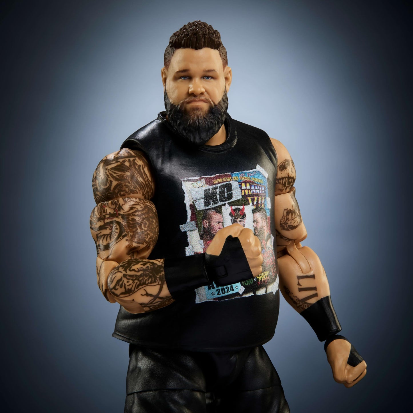 Mattel WWE Elite Series 116 Kevin Owens Figure — 6-Inch, 25 Points of Articulation