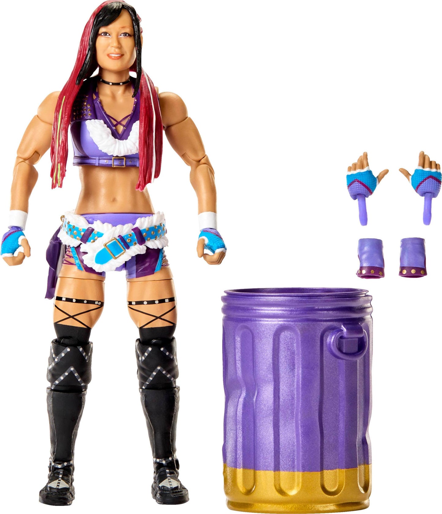 Mattel WWE Elite Series 122 Iyo Sky – 6-Inch Figure with 25 Articulation