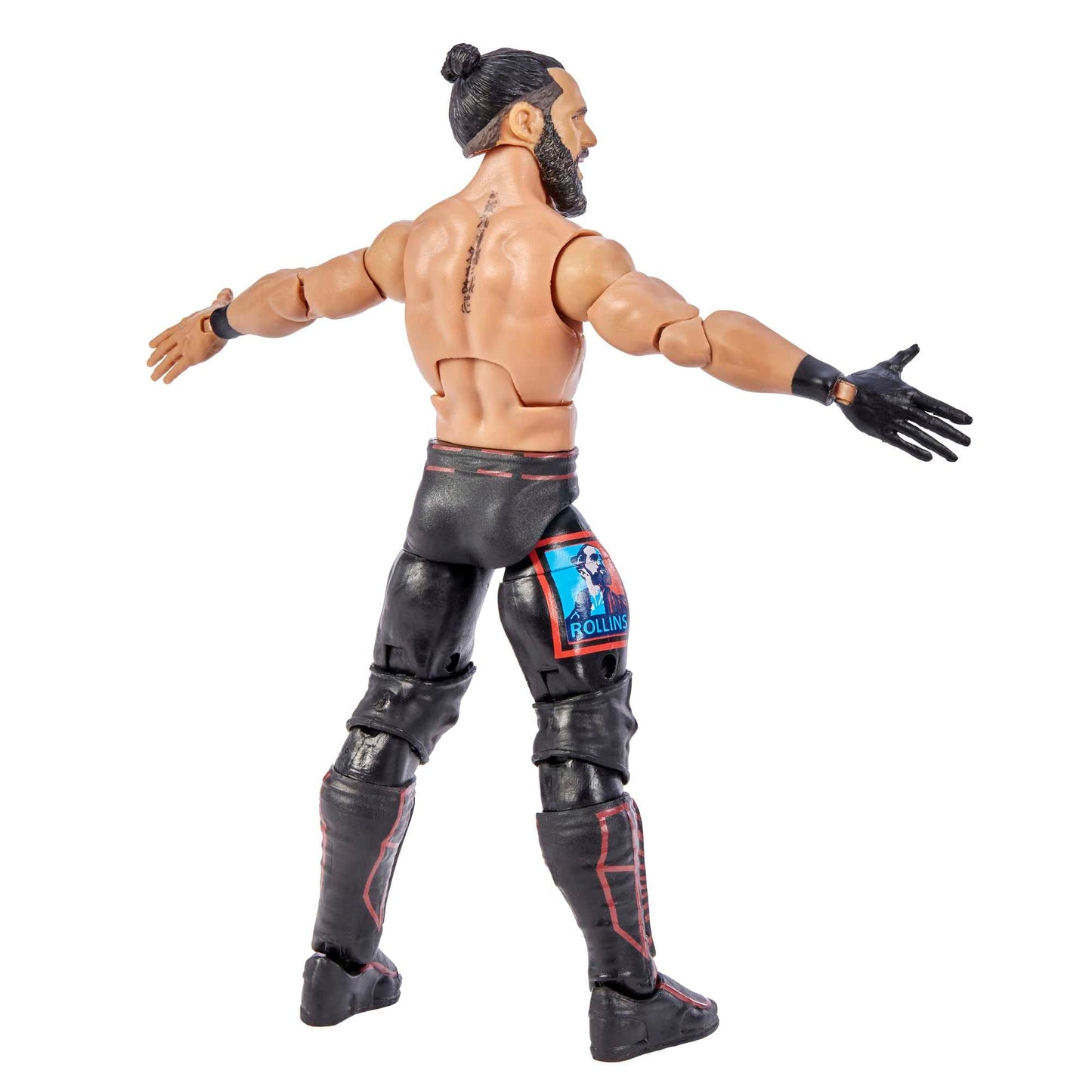 Mattel WWE Elite Seth Rollins 6-Inch Action Figure | Deluxe Articulation & Accessories