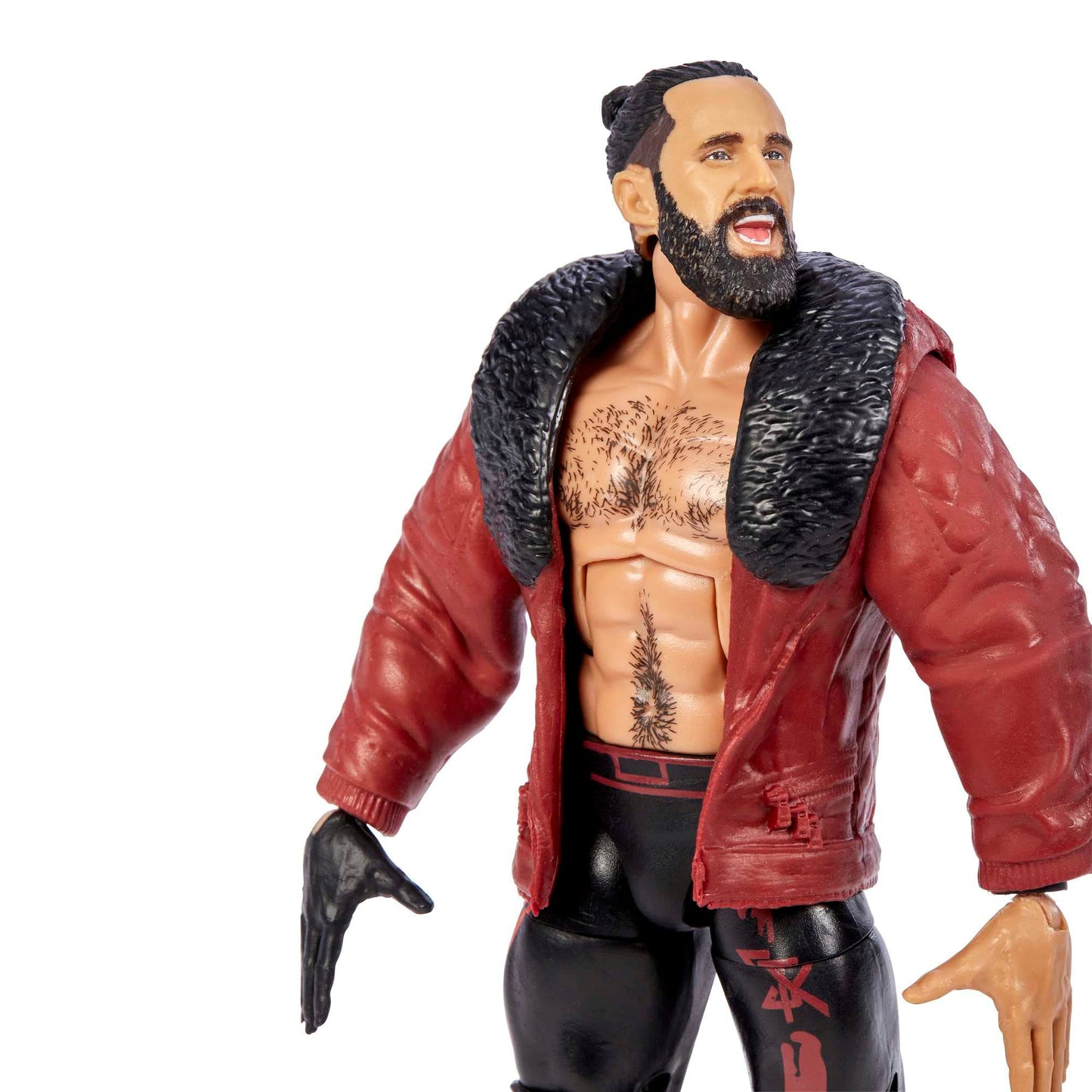 Mattel WWE Elite Seth Rollins 6-Inch Action Figure | Deluxe Articulation & Accessories