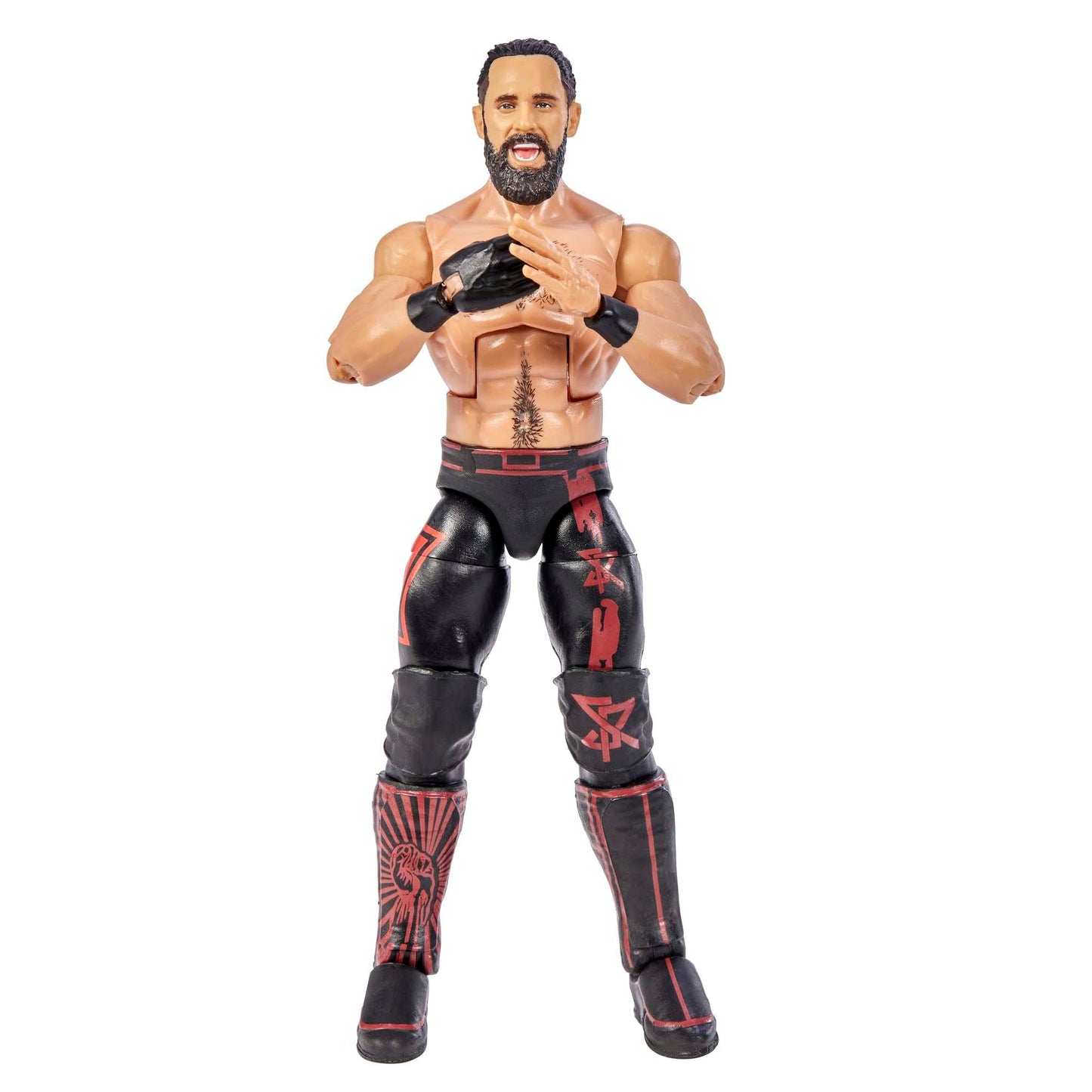 Mattel WWE Elite Seth Rollins 6-Inch Action Figure | Deluxe Articulation & Accessories