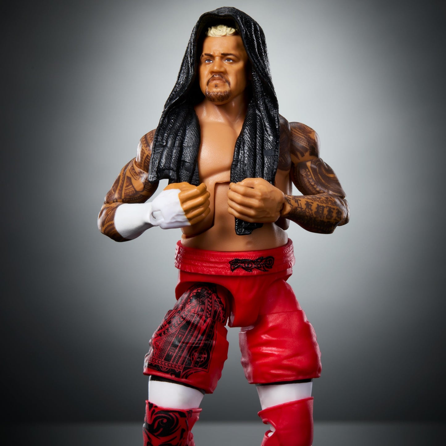 Mattel WWE Elite Solo Sikoa Figure — 6-Inch Collectible with 25 Articulation Points