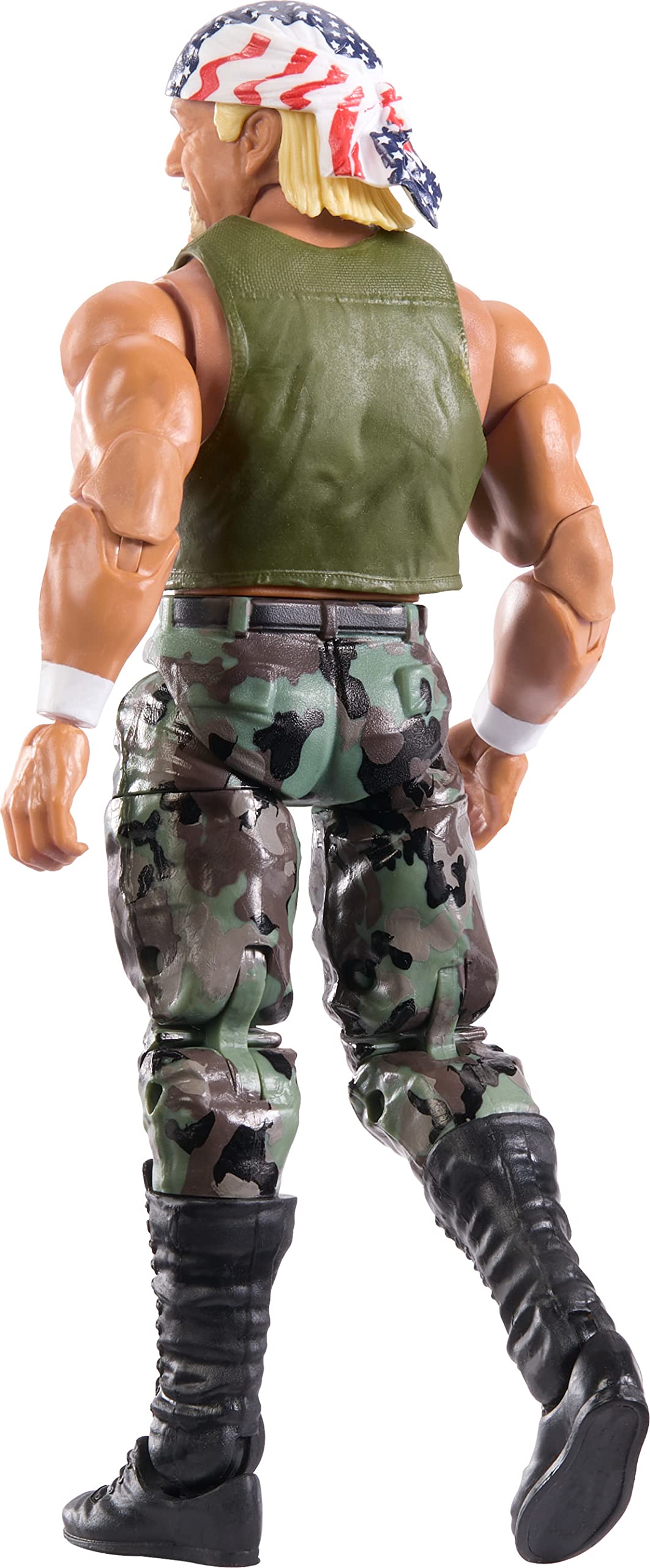 Mattel WWE Elite SummerSlam Hulk Hogan with Accessories & Mr. Perfect BAF Parts | 6-Inch Action Figure