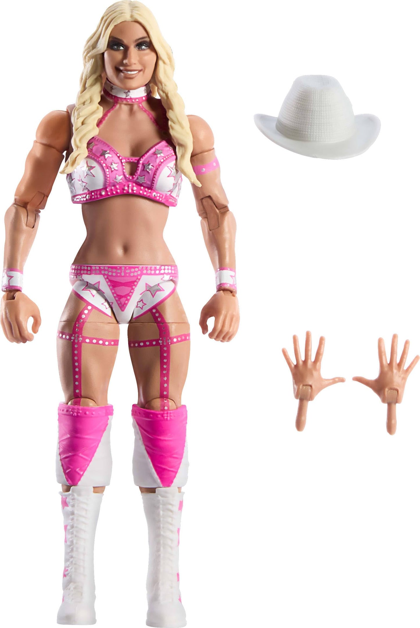 Mattel WWE Elite Tiffany Stratton 6-Inch Figure – 25 Articulation Points & Swappable Hands (Series #113)