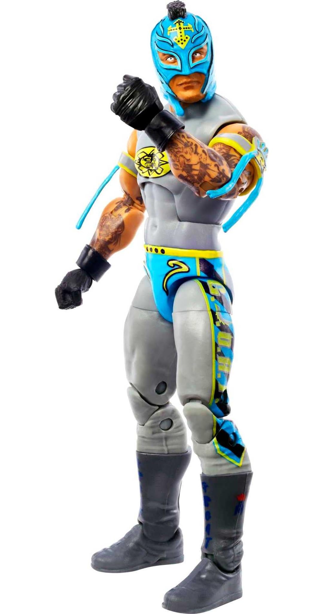 Mattel WWE Elite Collection Top Picks: Rey Mysterio 6-Inch Action Figure & Accessories Set