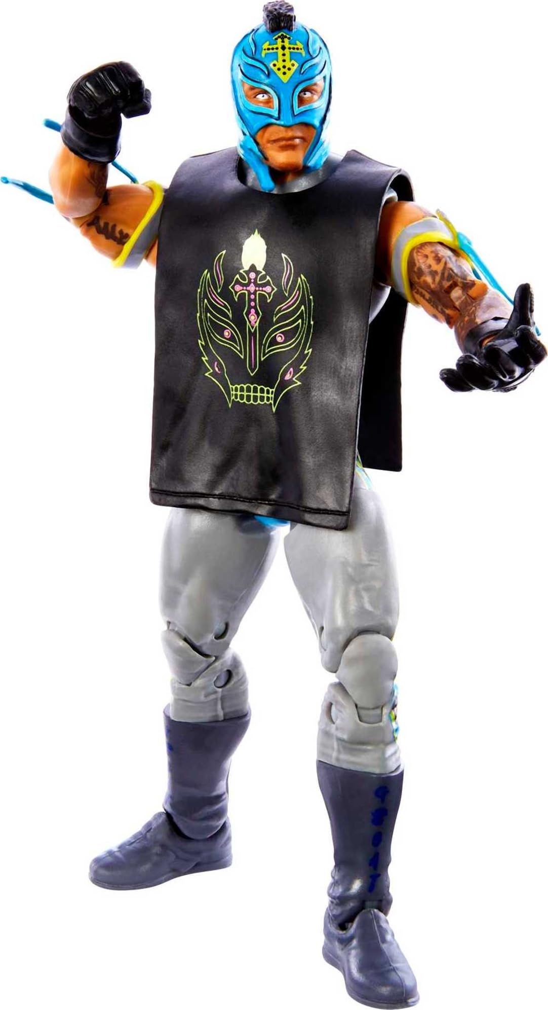 Mattel WWE Elite Collection Top Picks: Rey Mysterio 6-Inch Action Figure & Accessories Set