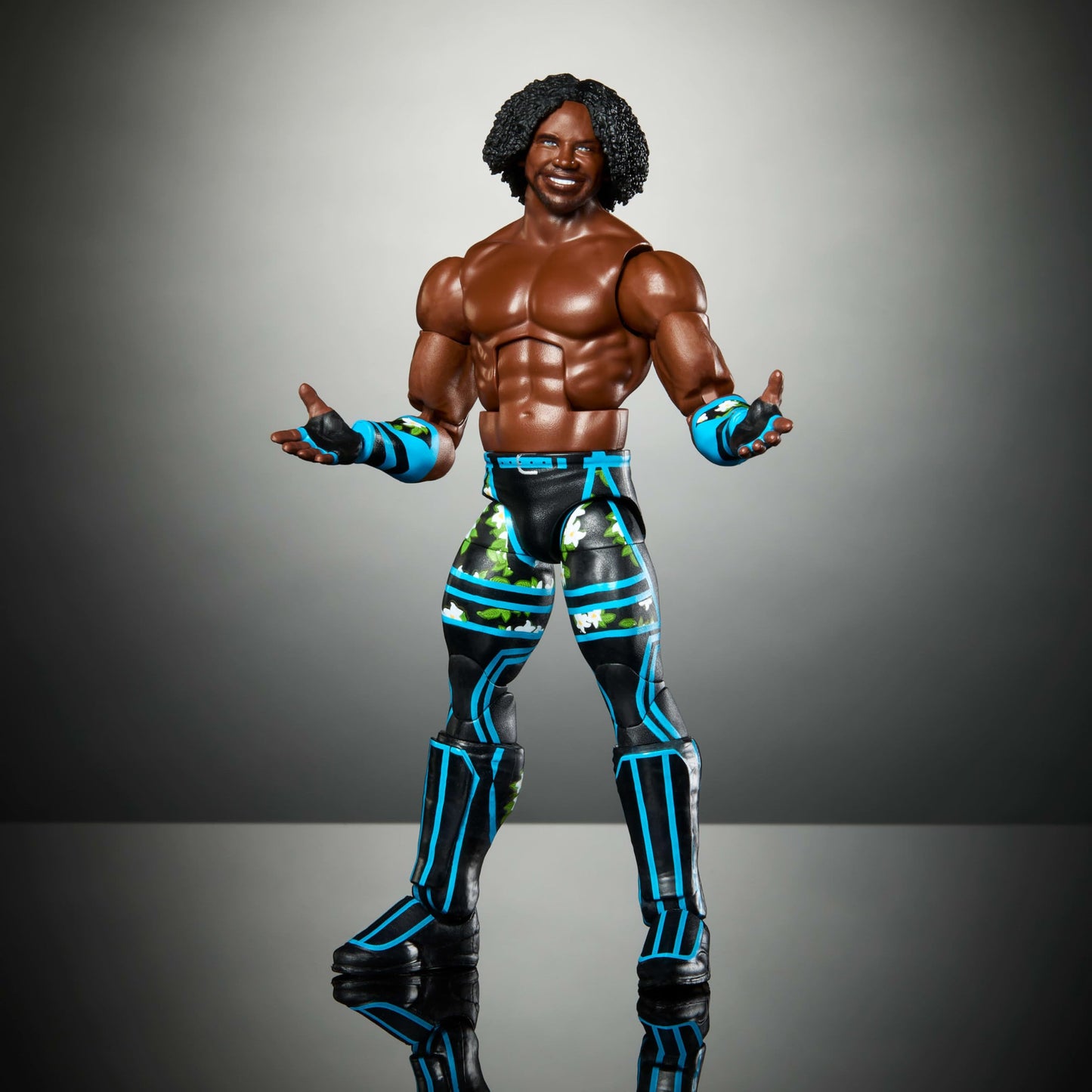 Mattel WWE Elite Xavier Woods Figure – 6-Inch, 25 Articulation Points