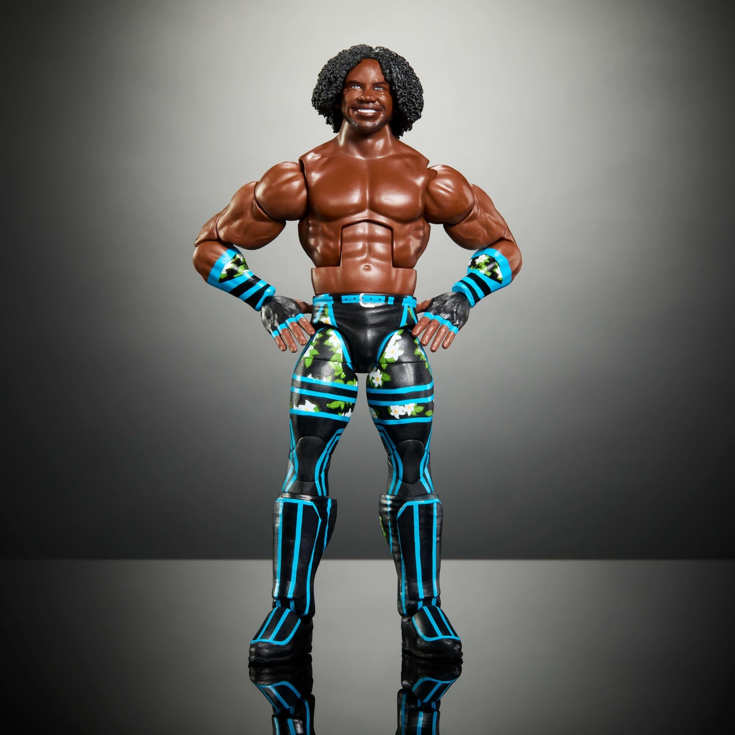 Mattel WWE Elite Xavier Woods Figure – 6-Inch, 25 Articulation Points