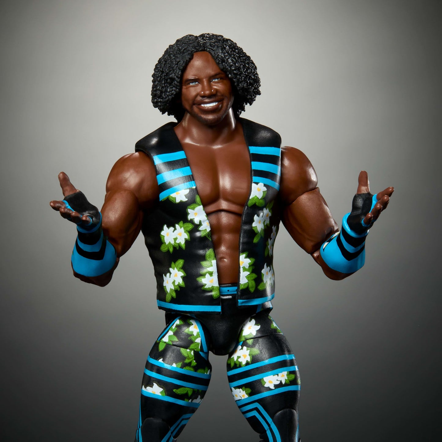 Mattel WWE Elite Xavier Woods Figure – 6-Inch, 25 Articulation Points