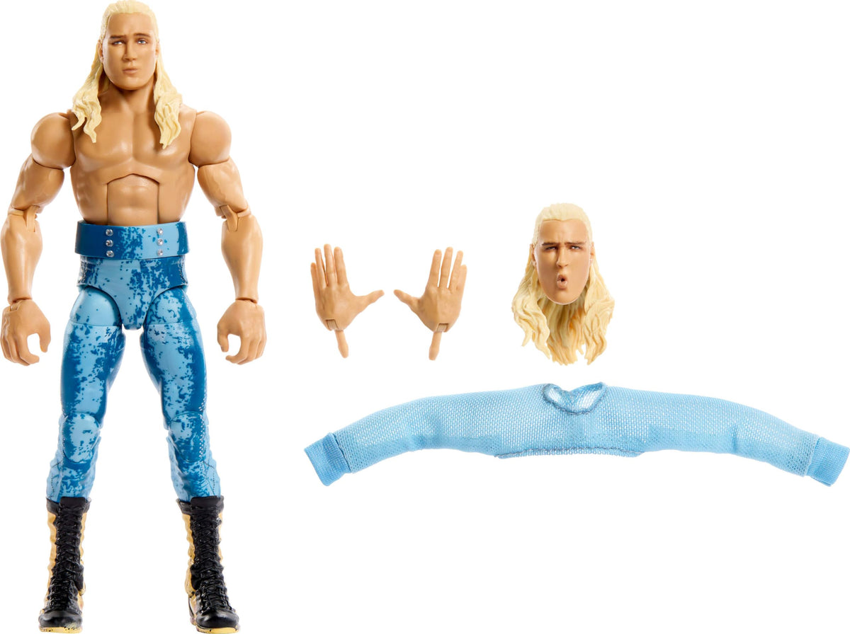 Mattel WWE Elite Elton Prince 6-Inch Action Figure – 25 Points of Articulation (Series 110)