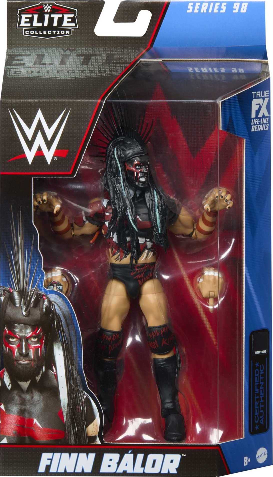 Mattel WWE Finn Balor Elite Collection Figure – Deluxe 6-Inch Articulation & Accessories