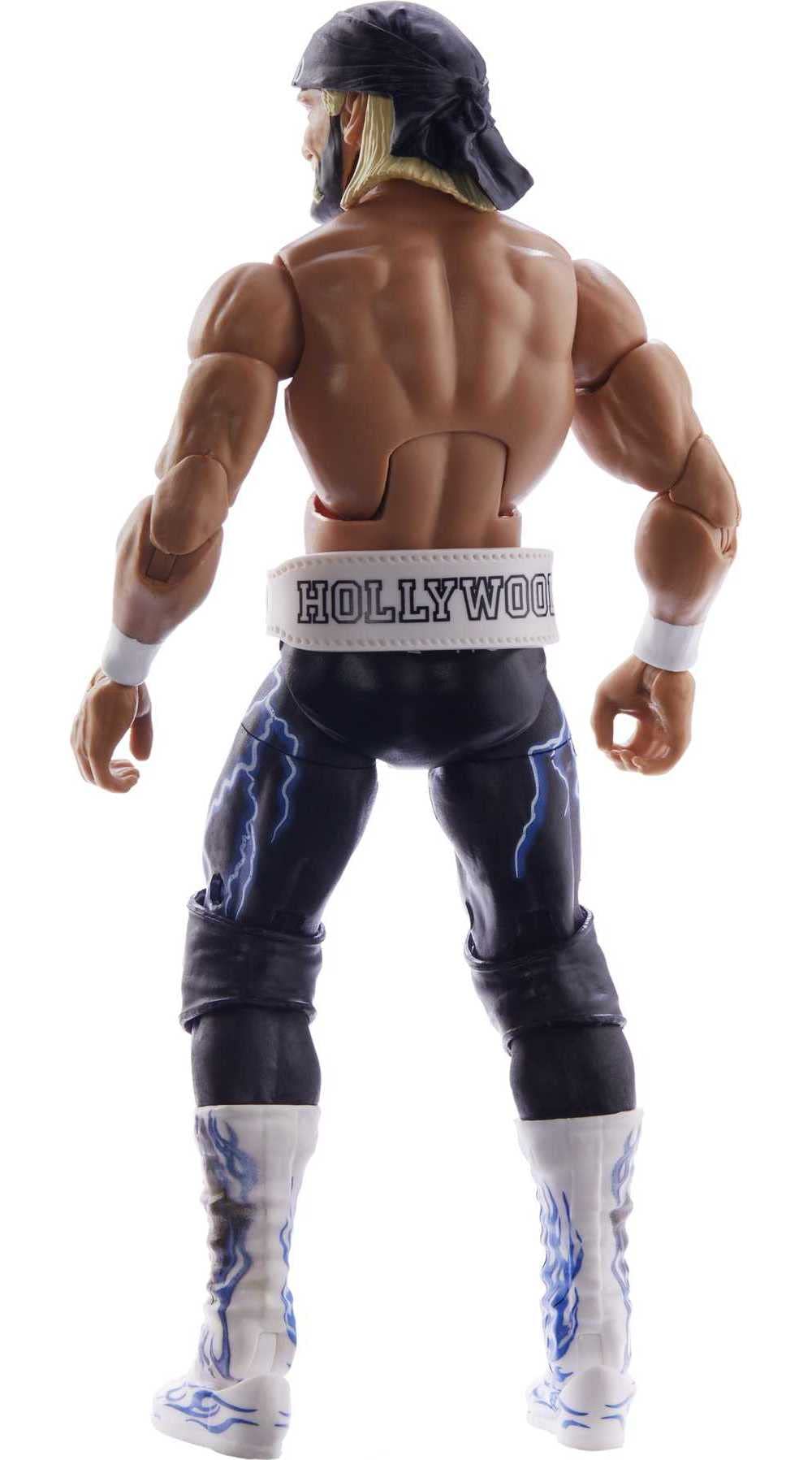 Mattel WWE Elite 6-Inch Hulk Hogan WrestleMania Figure with Accessory & Mean Gene Okerlund Build-A-Figure Parts