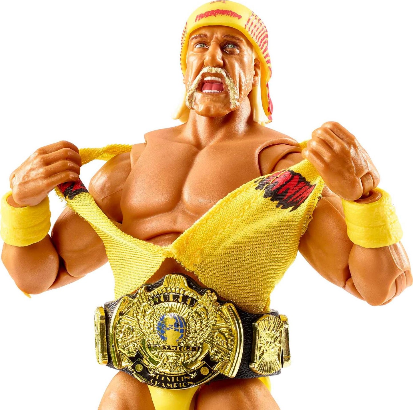 Mattel WWE Hulk Hogan Ultimate Edition Fan TakeOver Action Figure – 6-Inch, 30+ Points of Articulation, TrueFX Detail