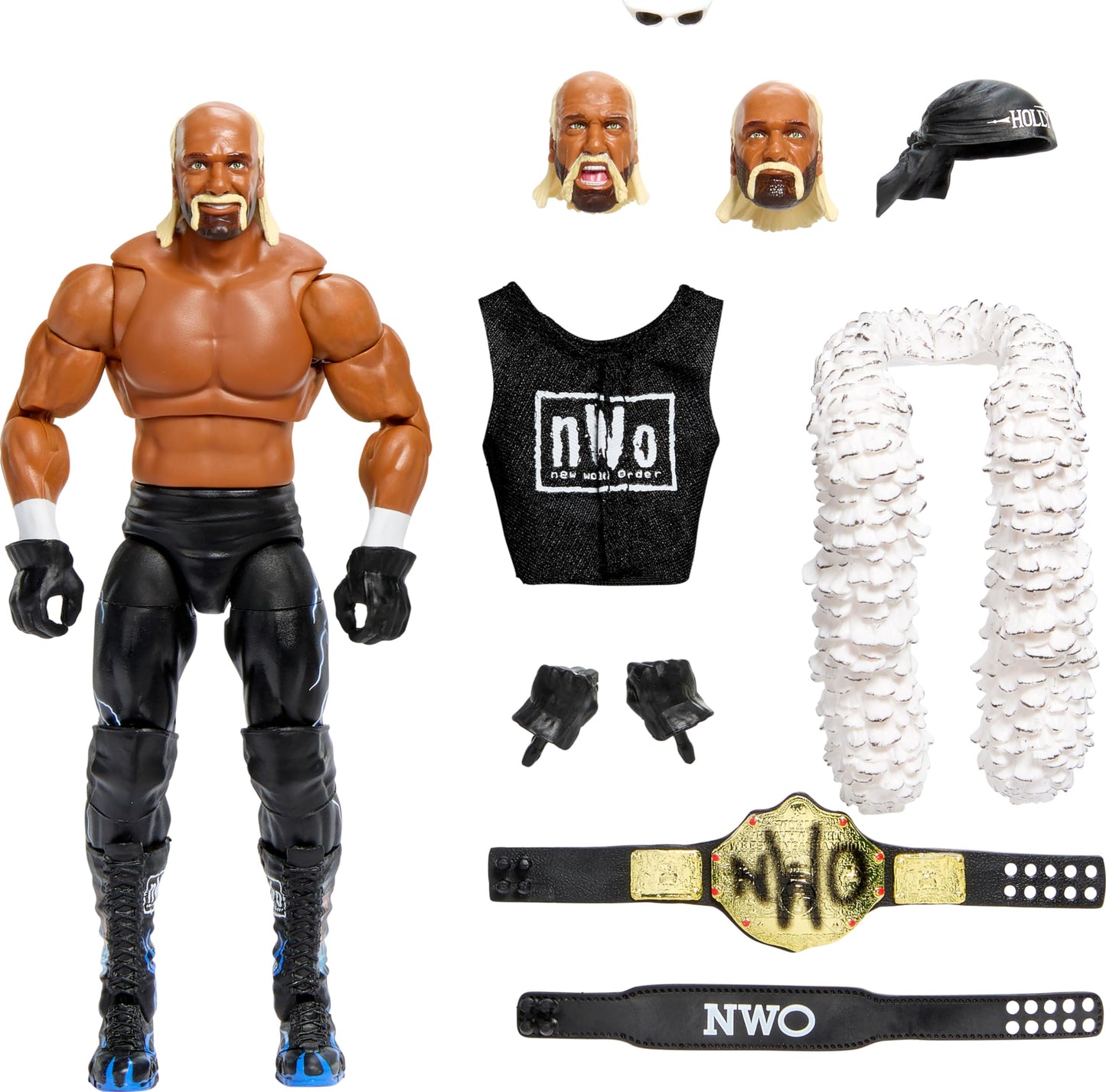 Mattel WWE Ultimate Edition Hulk Hogan 6-Inch Figure | 30+ Articulation & Entrance Gear