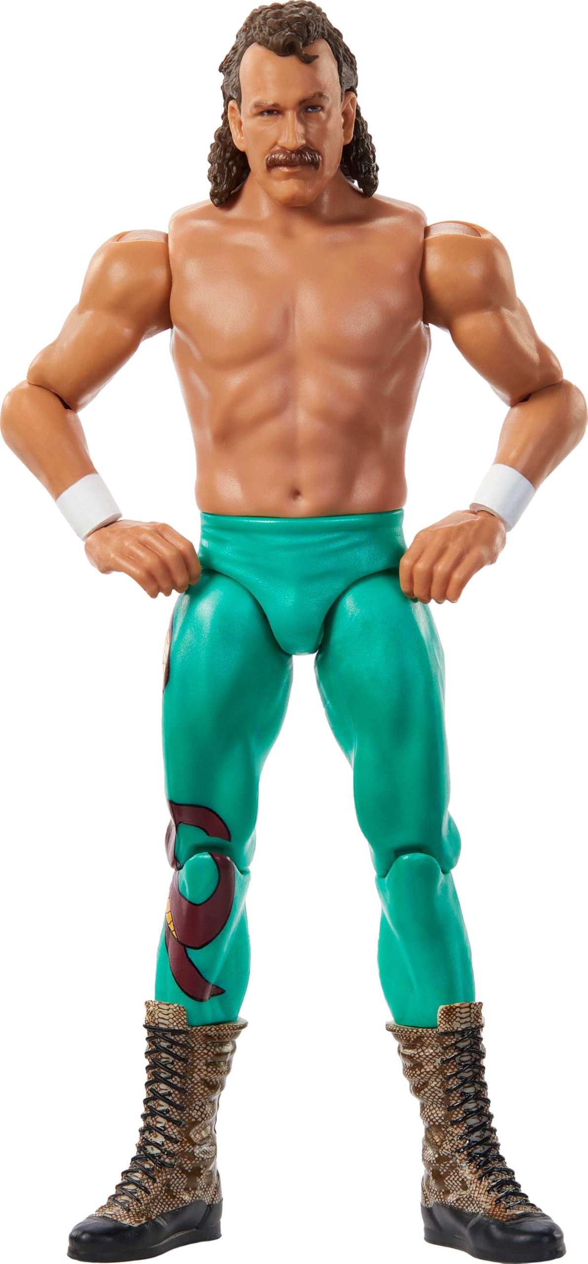Mattel WWE Jake Roberts Action Figure – Main Event Series 154, 6-Inch