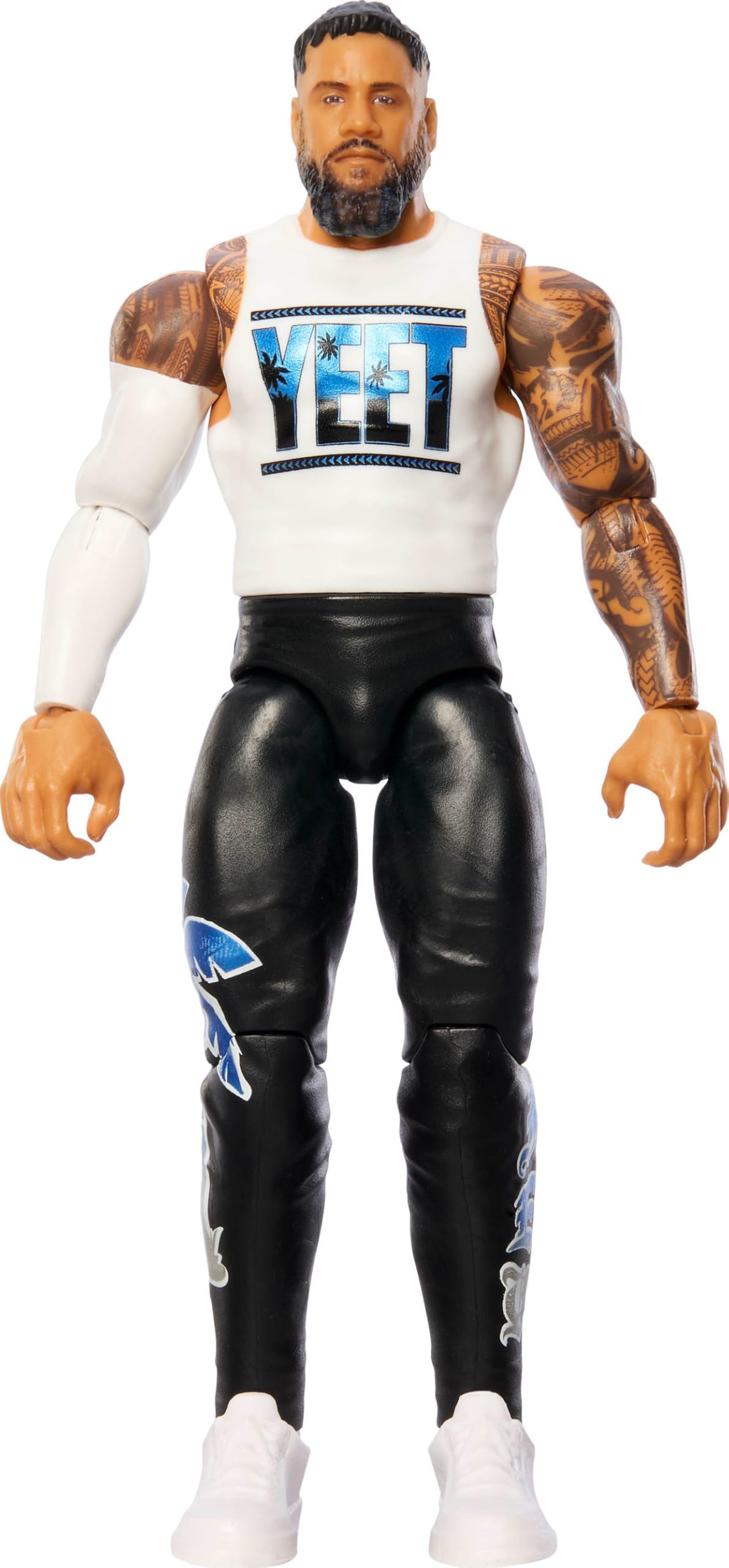 Mattel WWE Jey USO Action Figure – Main Event Series #153, 6-Inch, 10 Articulation