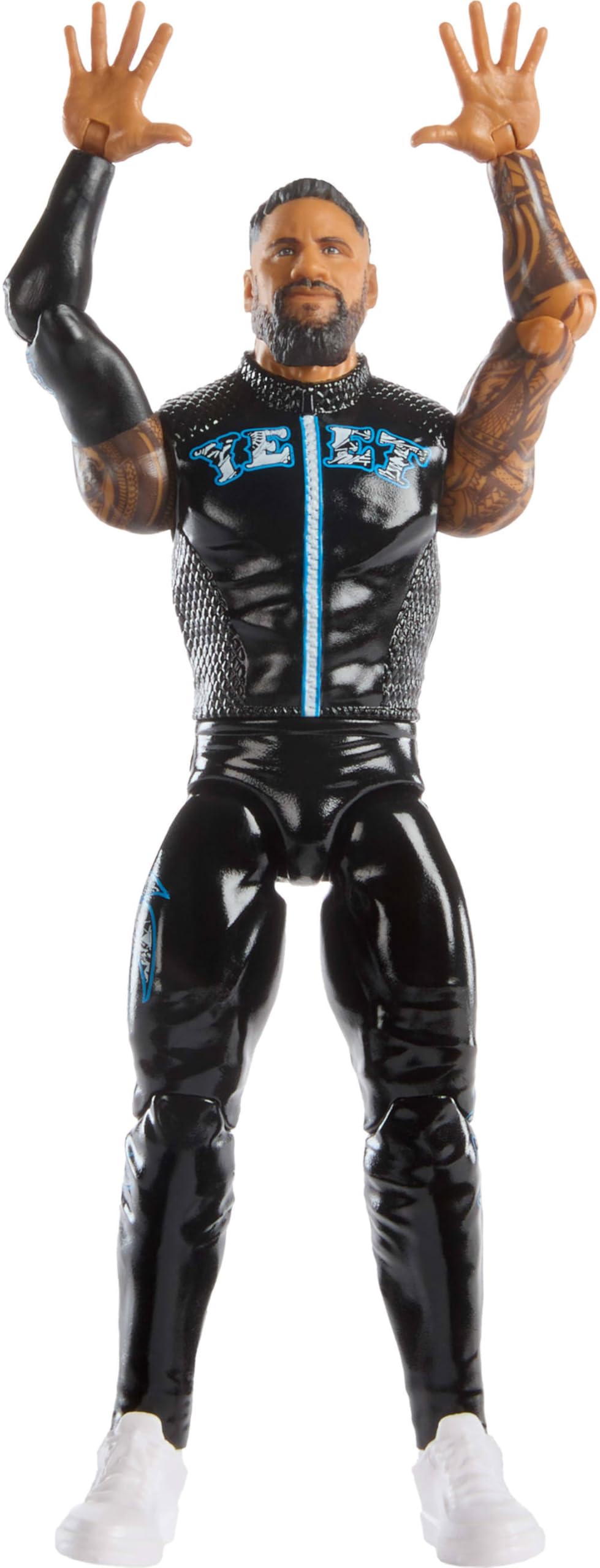 Mattel WWE Jey USO Action Figure – Main Event Series #157, 6-Inch Collectible with 14 Points of Articulation