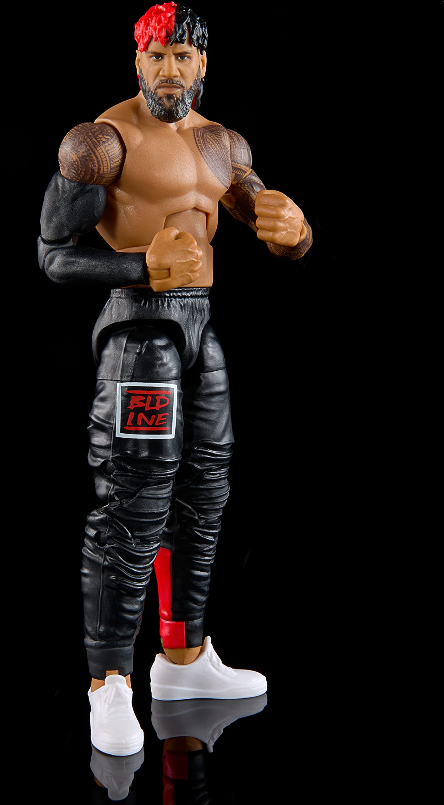 Mattel WWE Jimmy Uso Top Picks Elite 6-In Figure – 25 Points of Articulation, TrueFX Detailing