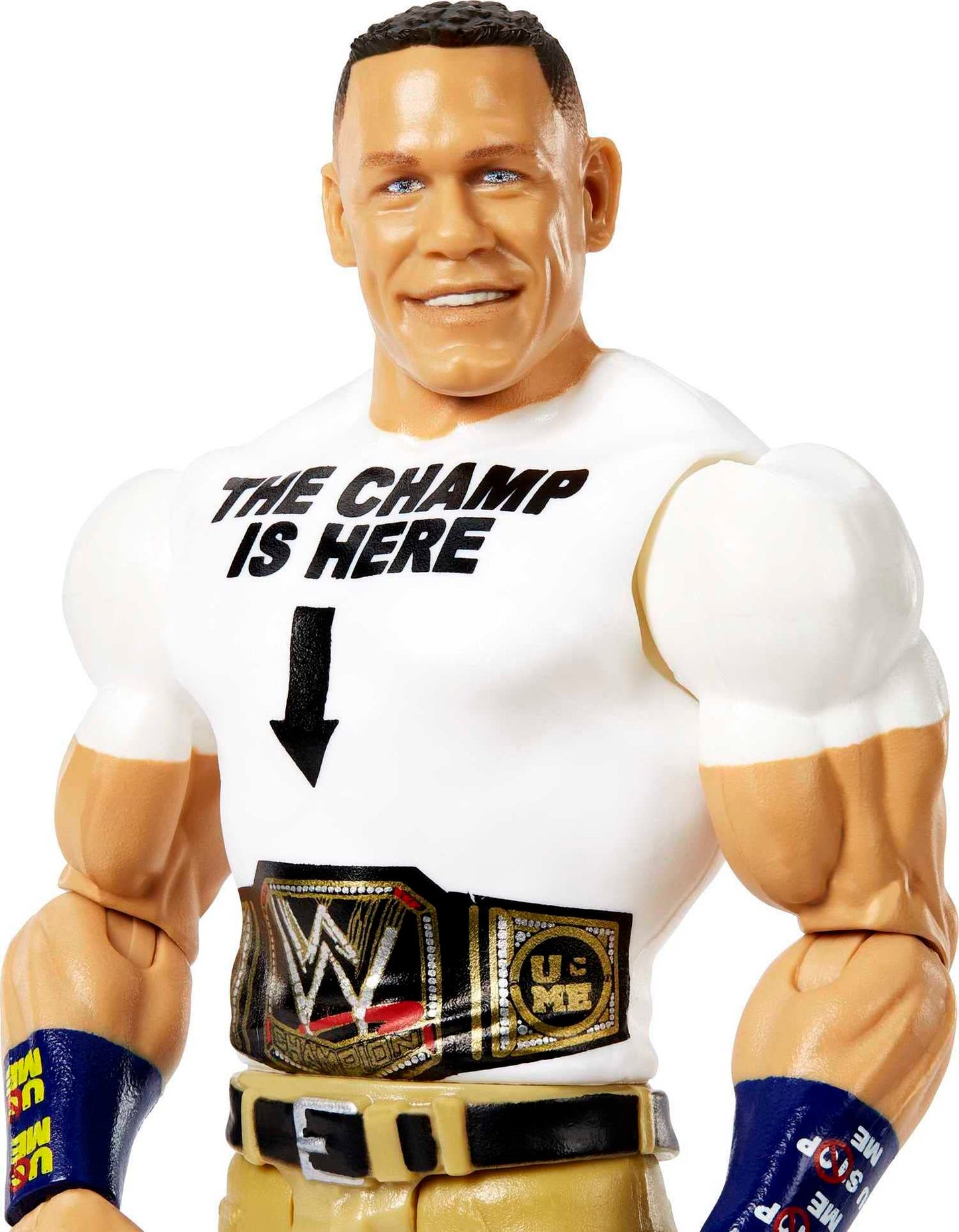 Mattel WWE John Cena 6-Inch Basic Action Figure – 10-Point Articulation