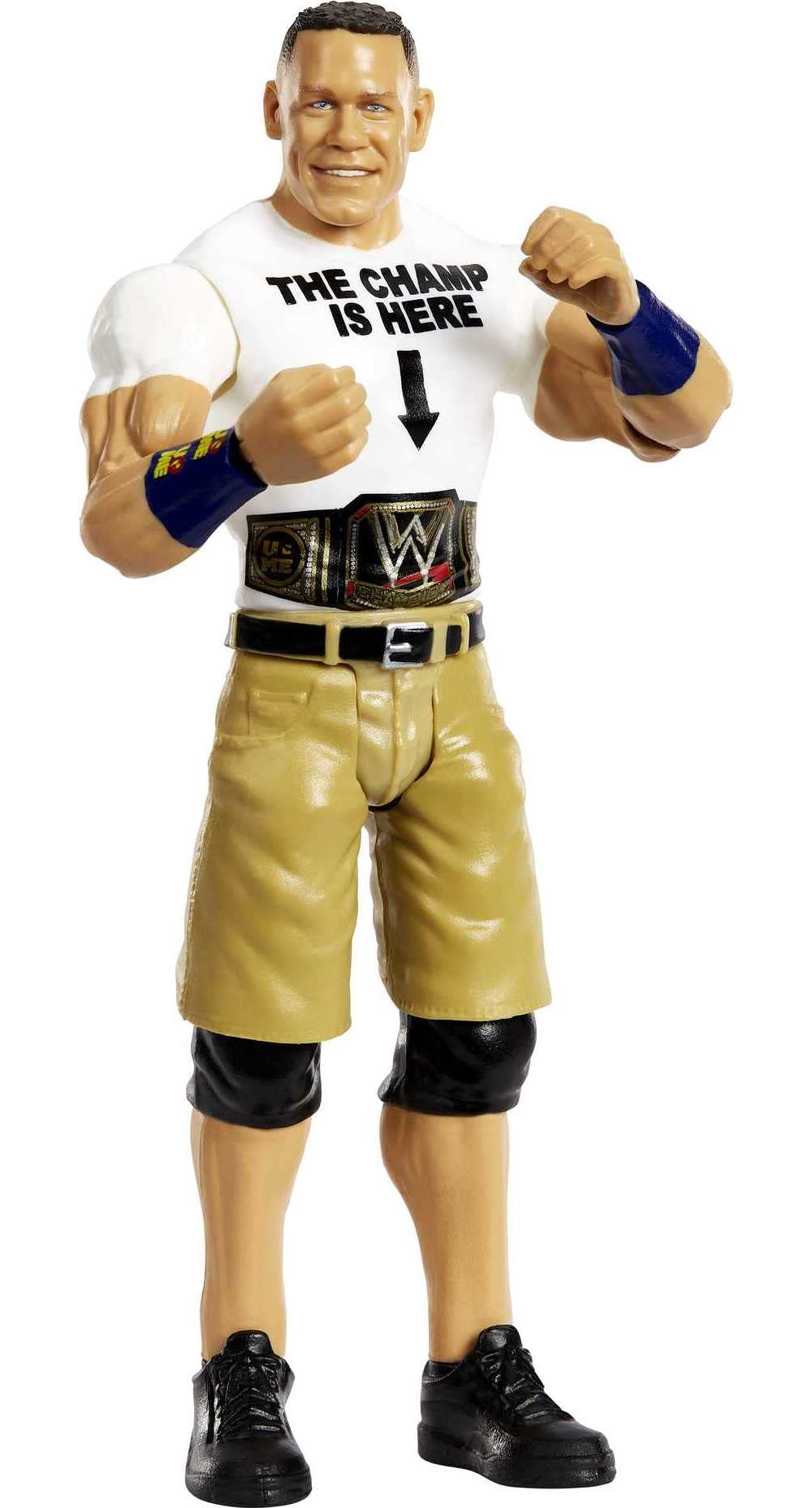Mattel WWE John Cena 6-Inch Basic Action Figure – 10-Point Articulation