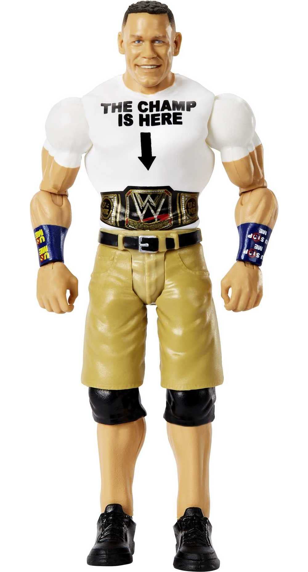 Mattel WWE John Cena 6-Inch Basic Action Figure – 10-Point Articulation