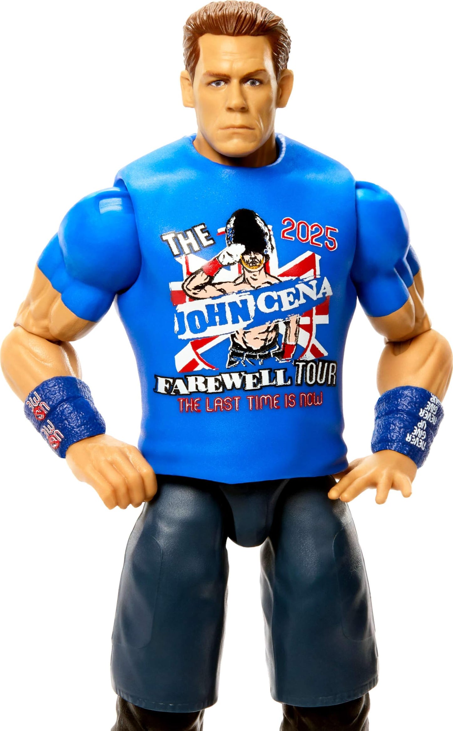 Mattel WWE John Cena Action Figure – Main Event Series #162, 6-Inch Collectible with 14 Points of Articulation