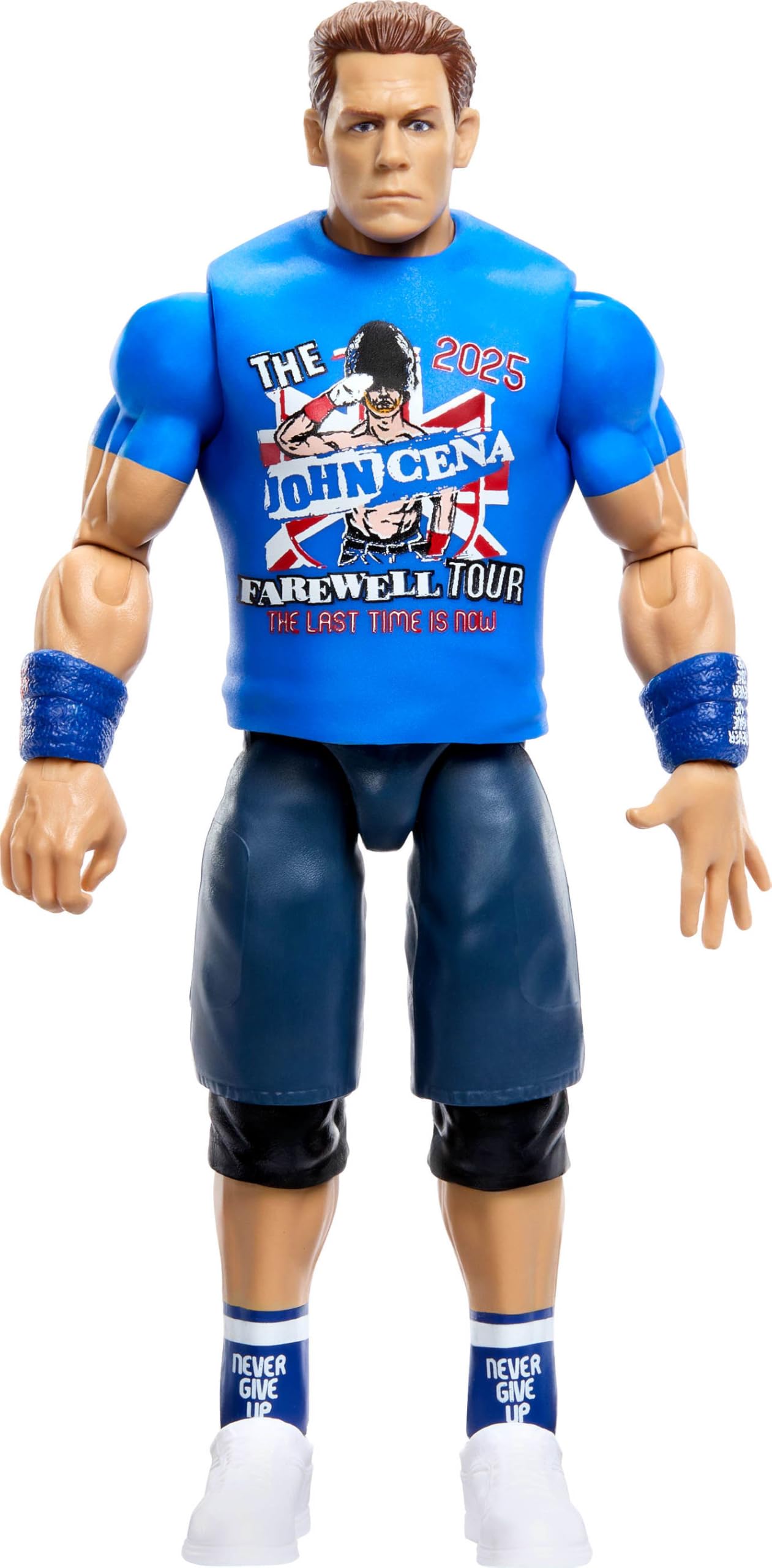 Mattel WWE John Cena Action Figure – Main Event Series #162, 6-Inch Collectible with 14 Points of Articulation