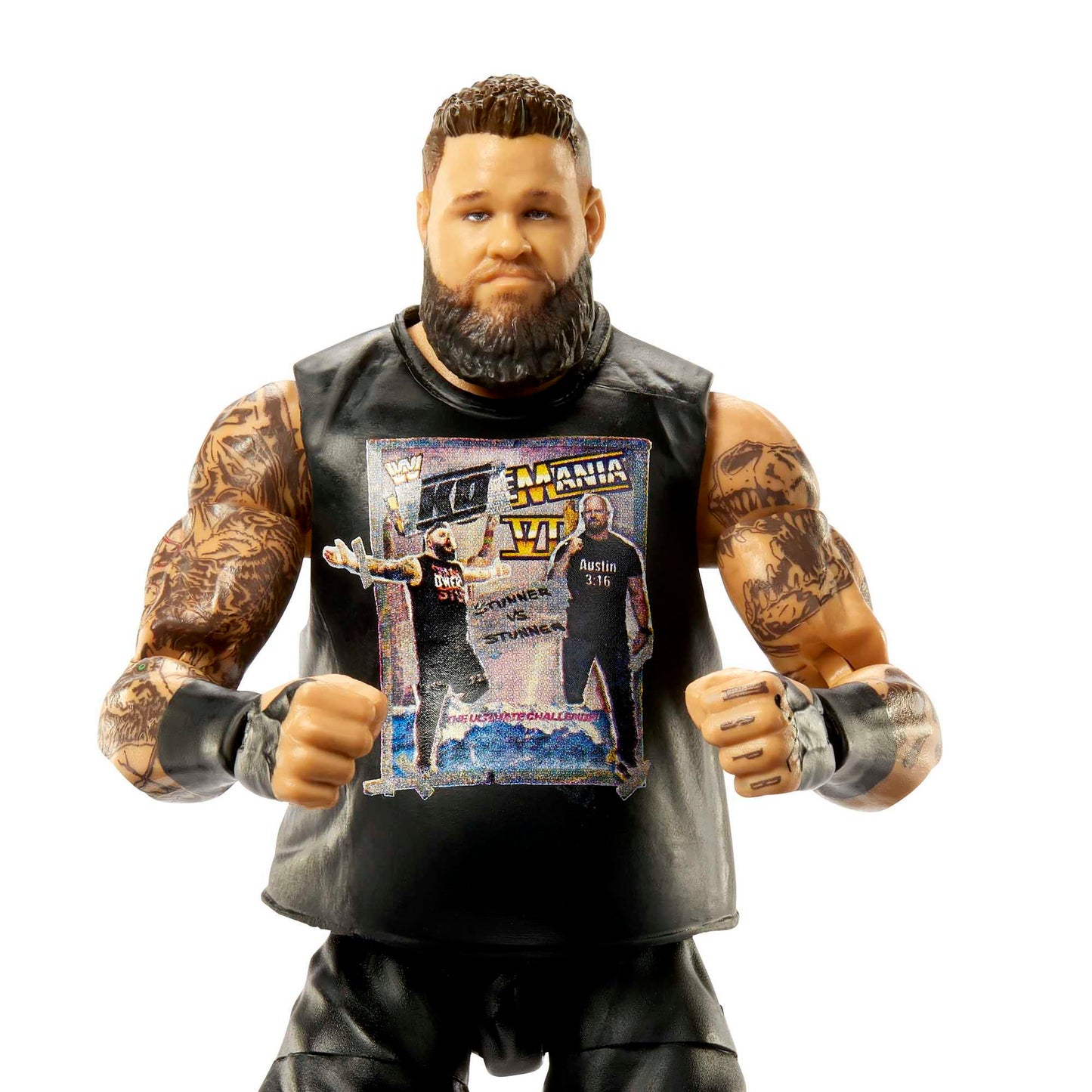 Mattel WWE Kevin Owens Elite Collection 6-Inch Action Figure | Deluxe Articulation & TrueFX Detailing
