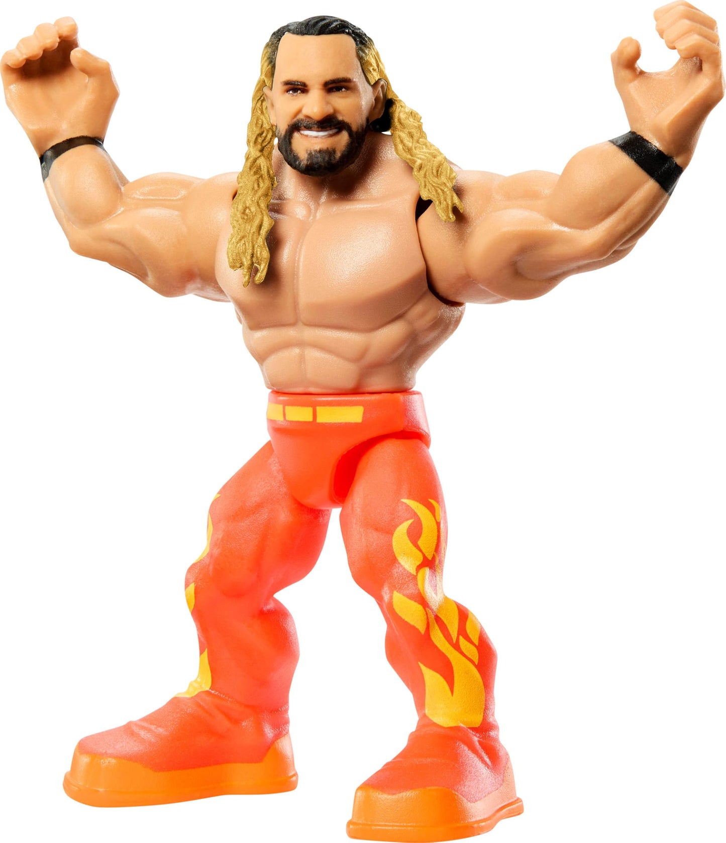 Mattel WWE Knuckle Crunchers Rebound Ring Playset with Seth Rollins Figure