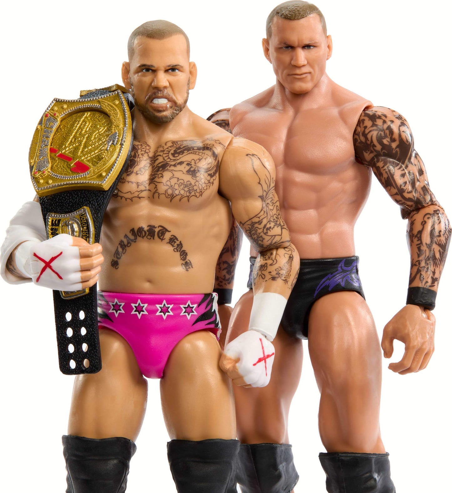 Mattel WWE Main Event Championship Showdown 2-Pack CM Punk vs Randy Orton – 6-Inch Figures
