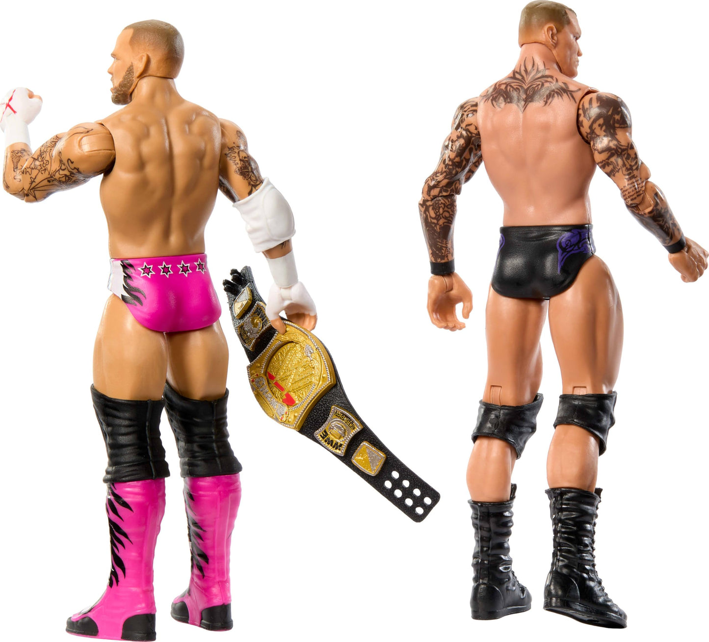 Mattel WWE Main Event Championship Showdown 2-Pack CM Punk vs Randy Orton – 6-Inch Figures