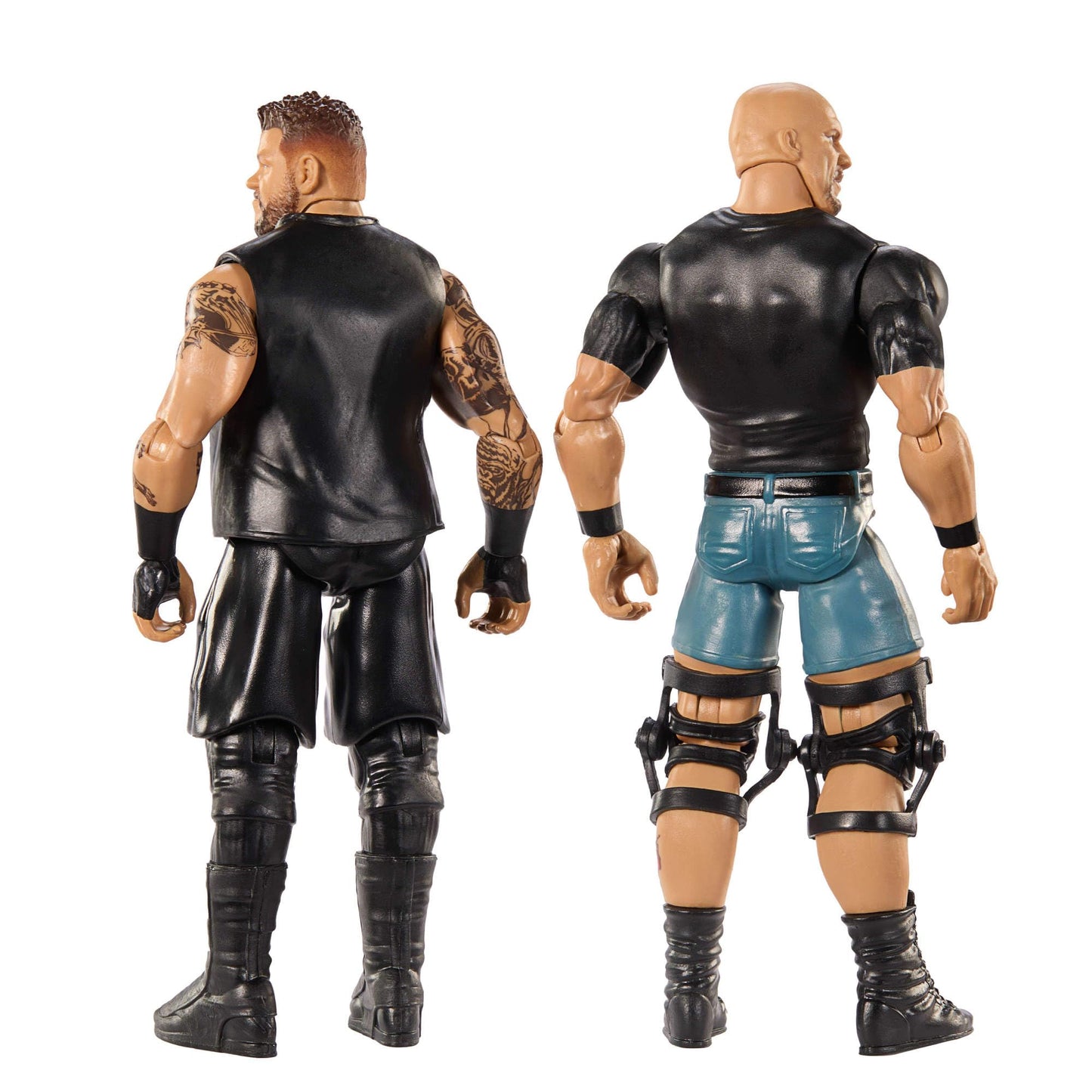Mattel WWE Main Event Showdown 2-Pack: Stone Cold Steve Austin vs Kevin Owens Collectible Set