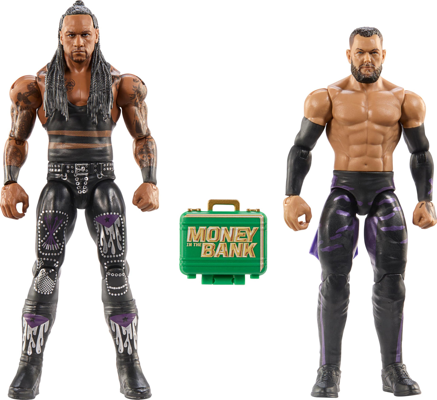 Mattel WWE Main Event Championship Showdown 2-Pack: Damian Priest & Finn Balor – Collectible Action Figures