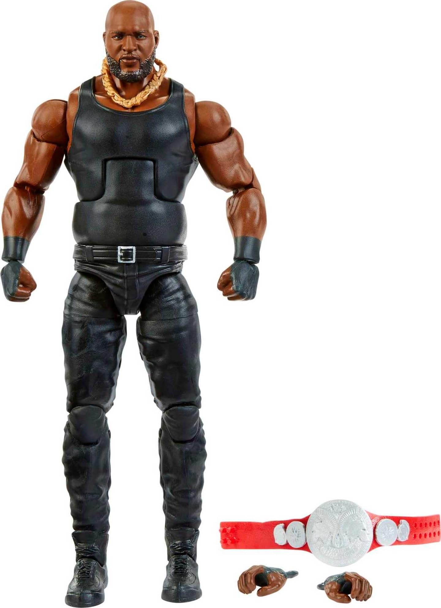 Mattel WWE Omos Elite Collection Action Figure — 6-Inch Deluxe Articulation & TrueFX Detailing
