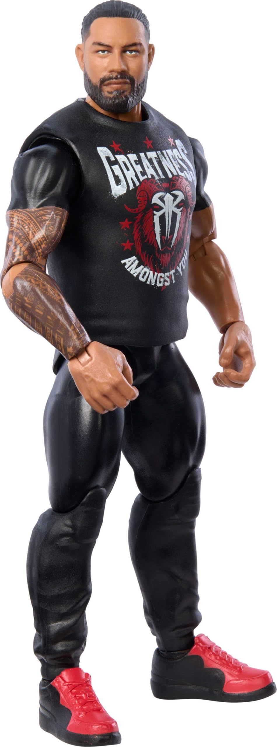 Mattel WWE Roman Reigns Action Figure – Main Event Series #151, 6-Inch, 10 Articulation Points