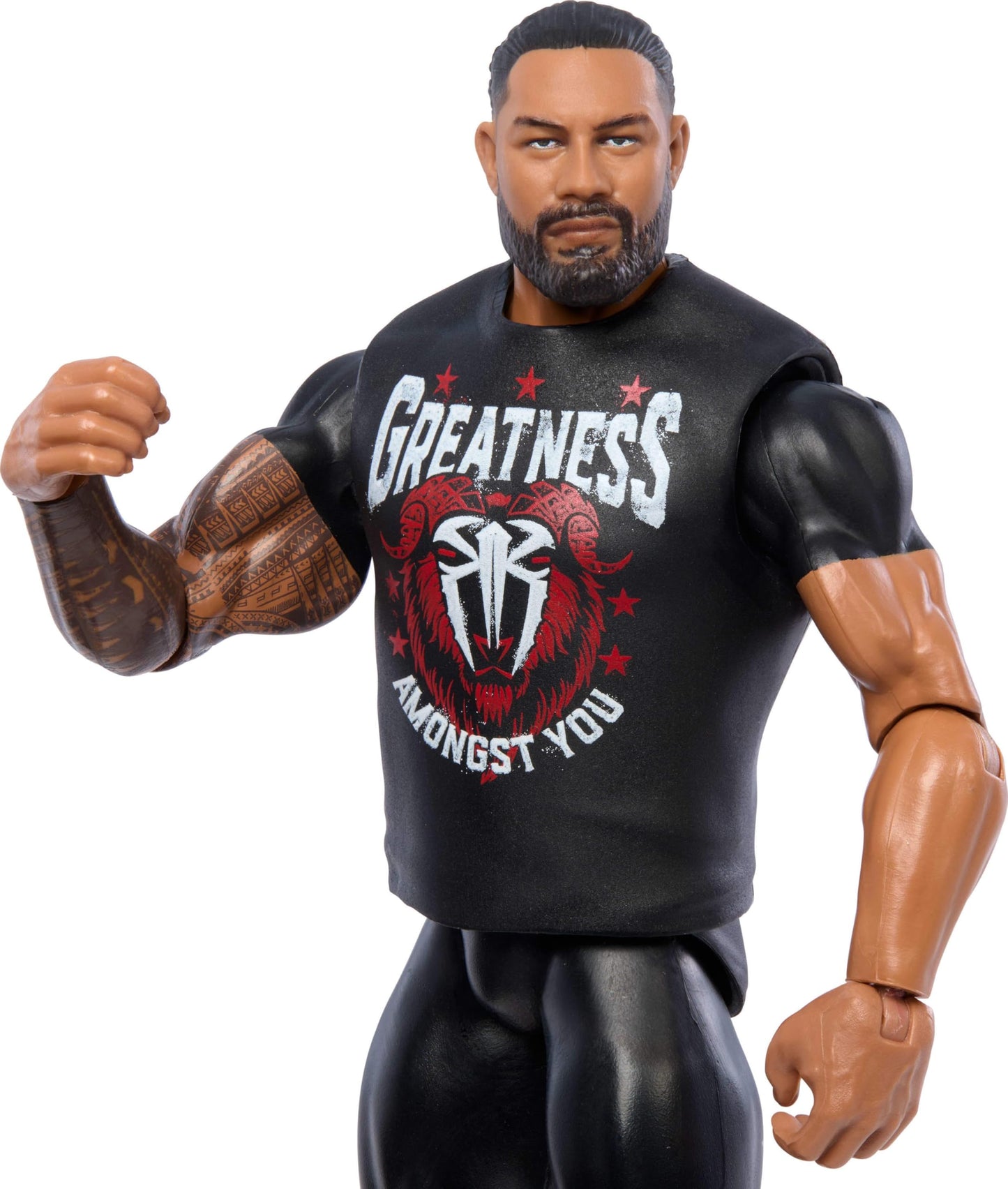 Mattel WWE Roman Reigns Action Figure – Main Event Series #151, 6-Inch, 10 Articulation Points