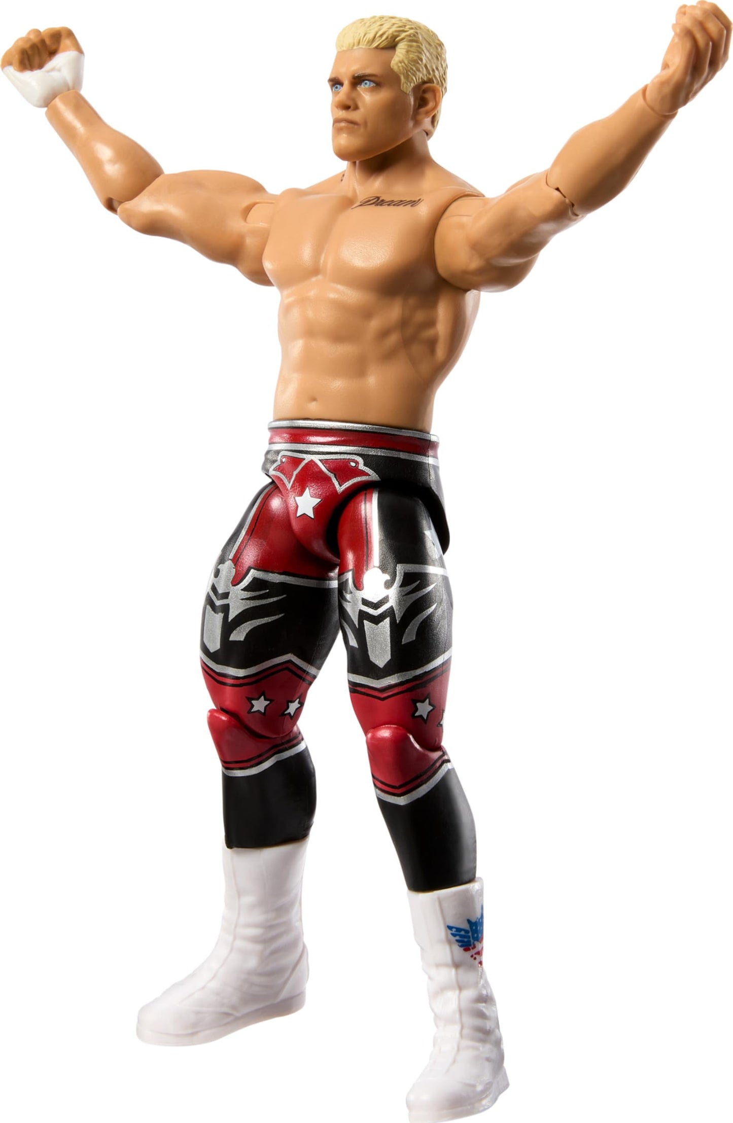 Mattel WWE Series #143 Cody Rhodes 6-Inch Action Figure – TrueFX, 10 Articulation