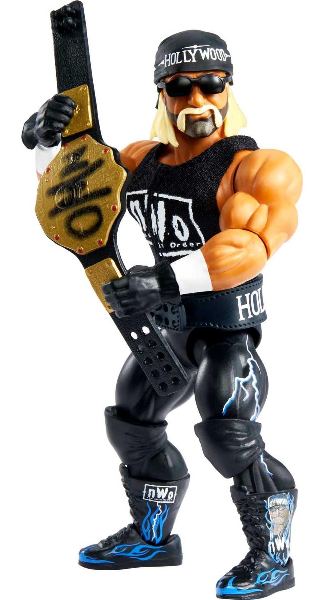 Mattel WWE Series 1 Hollywood Hulk Hogan Retro Collectible with Swappable Hands