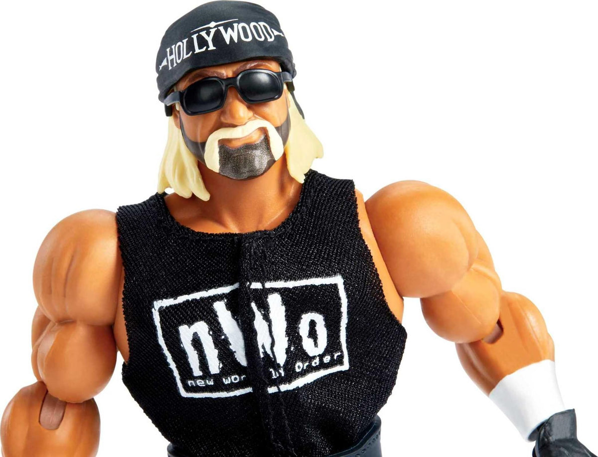 Mattel WWE Series 1 Hollywood Hulk Hogan Retro Collectible with Swappable Hands