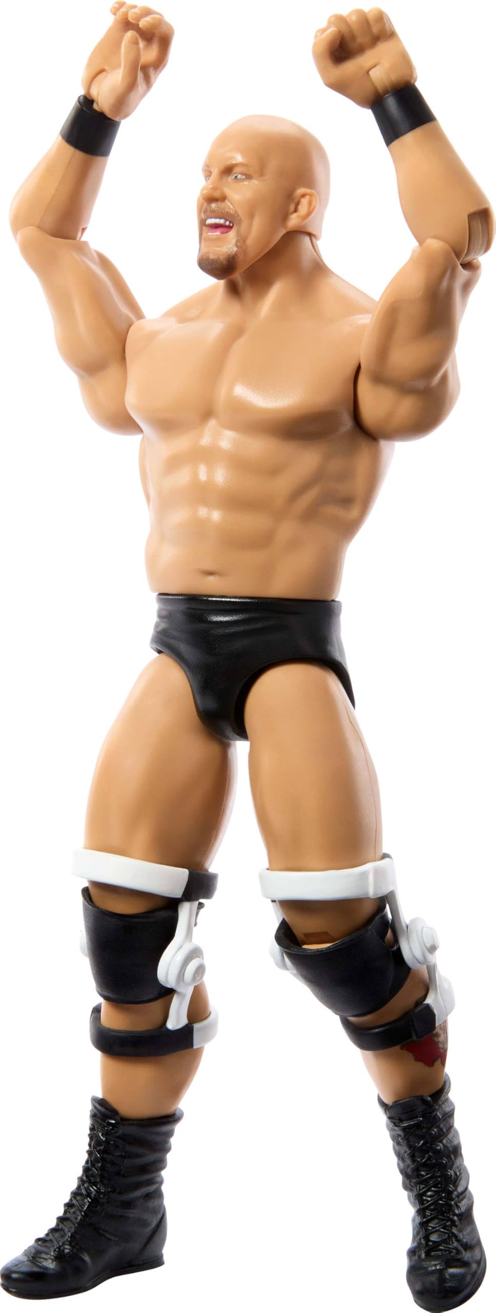 Mattel WWE Stone Cold Steve Austin Action Figure – 6-Inch, 10 Articulation Points, TrueFX