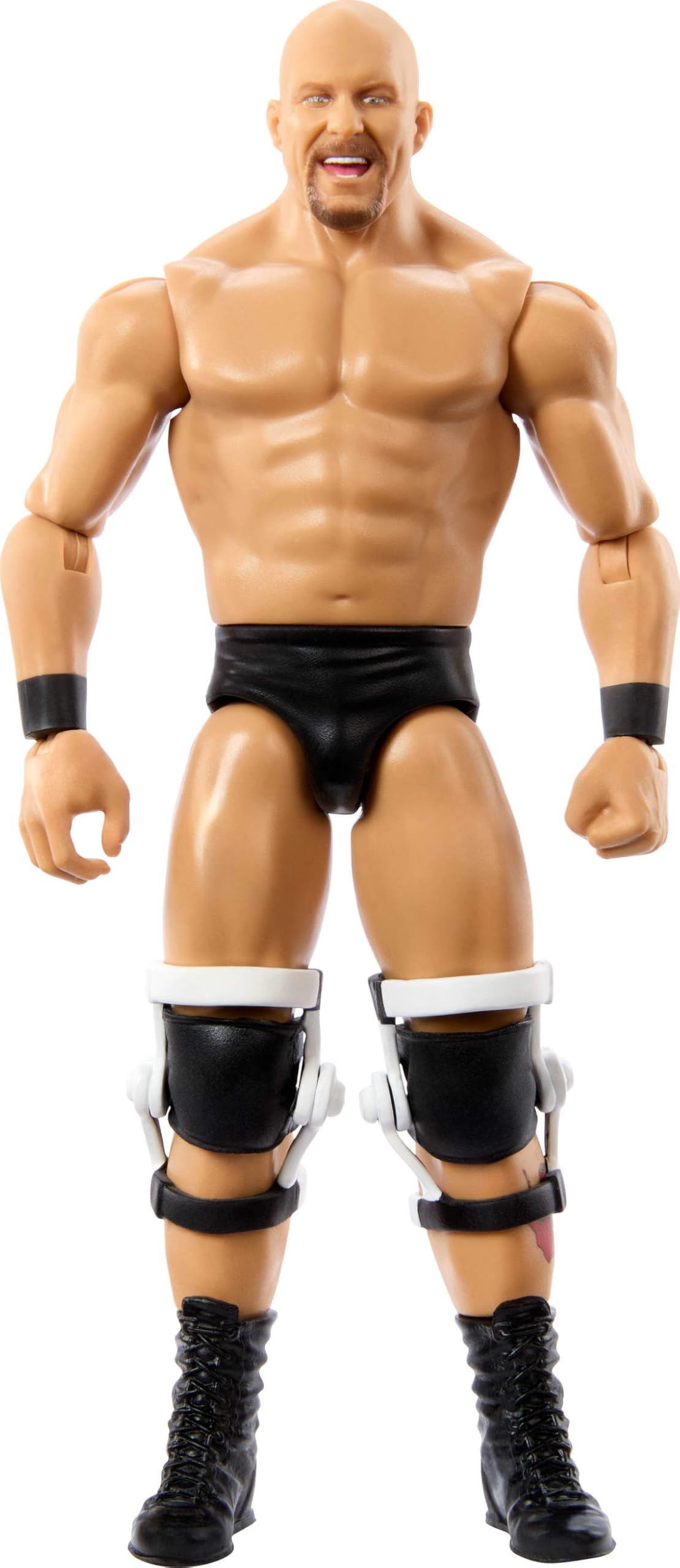 Mattel WWE Stone Cold Steve Austin Action Figure – 6-Inch, 10 Articulation Points, TrueFX